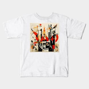 Futuristic sky Kids T-Shirt